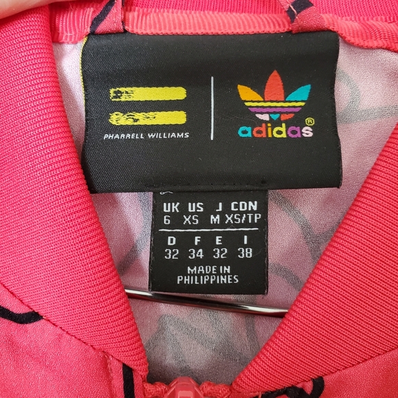 Cropped Pharrel Williams x Adidas track jacket - Picture 2 of 5